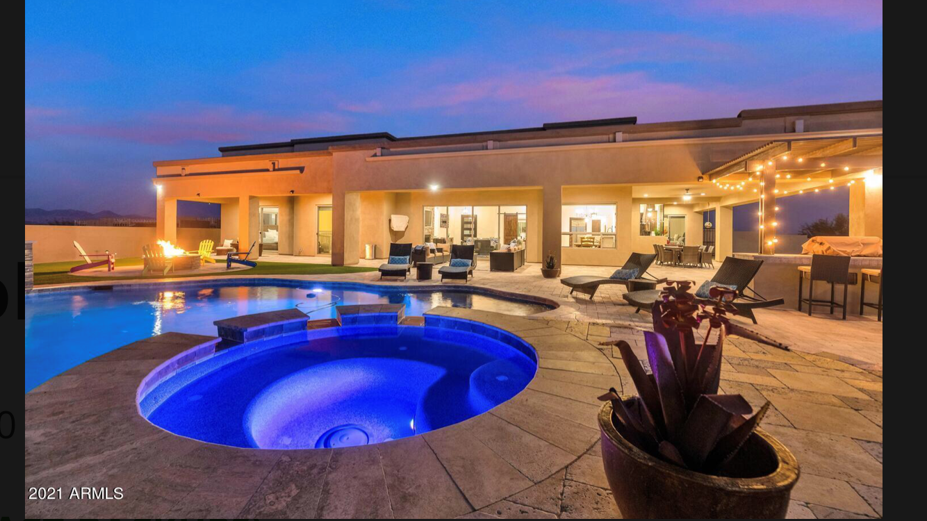 Scottsdale House Pool