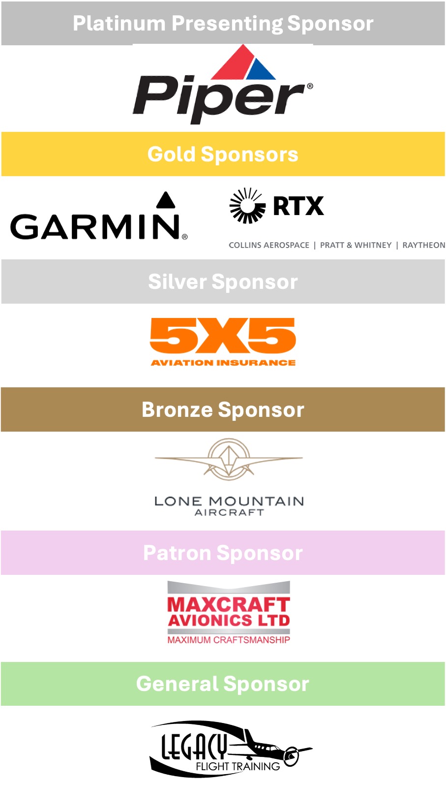 2025 PMOPA Convention Sponsors