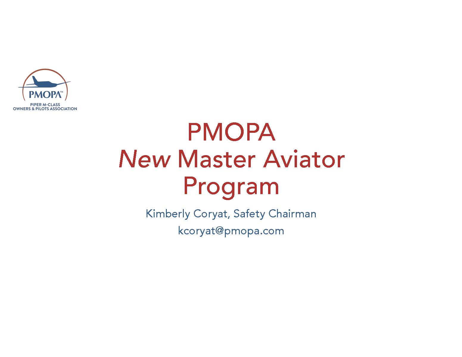 PMOPA Presentation Cover